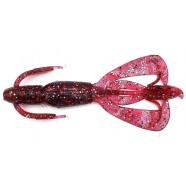 Приманка силіконова на хижу рибу, Taipan Crazy Flip, 2,8 дюйма, 8шт/уп, колір №05 Redpearl